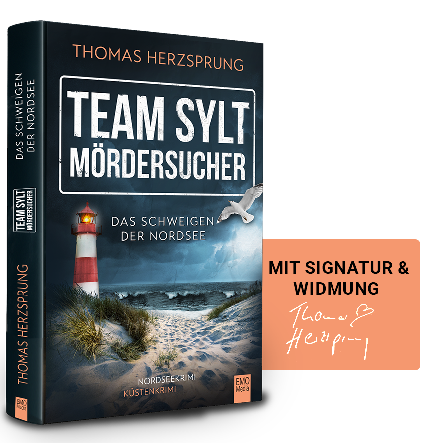 Geschenk-Set: Alle Krimis der TEAM SYLT-Reihe als signierte Taschenbuchausgaben (Das Schweigen der Nordsee, Blutige Tiefe)